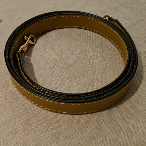 Loewe Mini Gate Leather Tote - Ochre - Picture 3 of 7